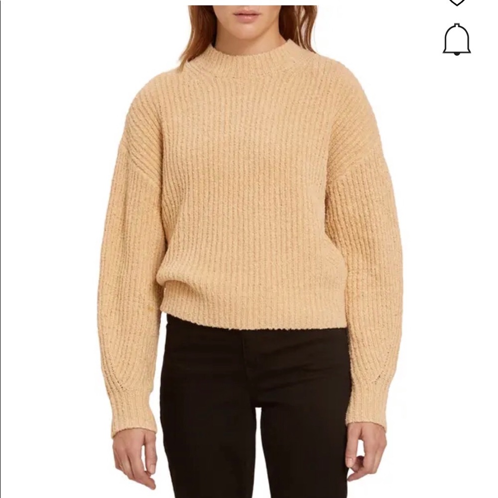 Frank & Oak Crewneck Sweater (pink)